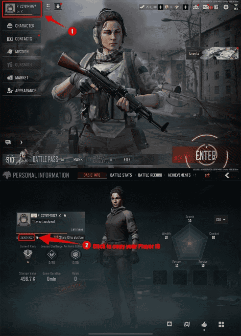 วิธีตรวจสอบรหัส Arena Breakout Mobile