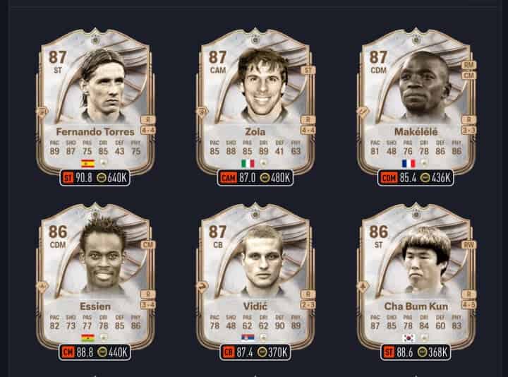 How to check EA FC26 Max. 87 Base Icon Upgrade SBC Guide: Tasks, Solutions & Rewards ID