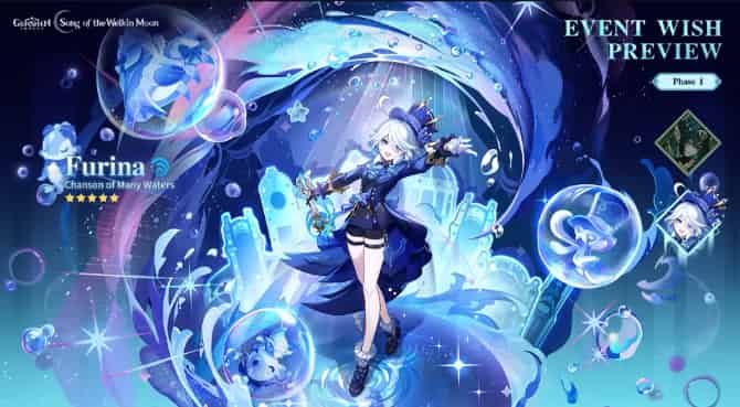 How to check Genshin Impact 6.1 Lunar II Banner Pull Guide: Nefer, Furina, Arlecchino & Zhongli ID