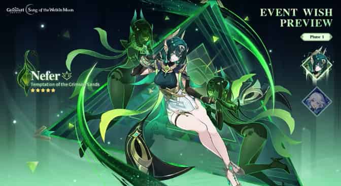 How to check Genshin Impact 6.1 Lunar II Banner Pull Guide: Nefer, Furina, Arlecchino & Zhongli ID