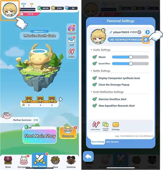 Come controllare l'ID di Ragnarok Crush