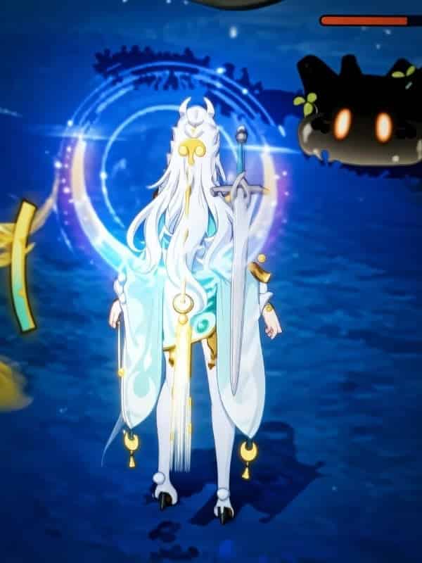 How to check Genshin Luna IV Zi Bai (White Horse) Kit: Weapon, Constellations & Material ID