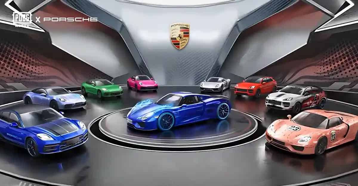 How to check PUBG Mobile X Porsche Collaboration: Release Date & Skins ID