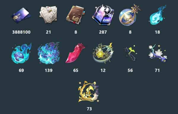 How to check HSR 3.8 Fugue Best Build: Lightcone, Relic, Materials & Team Comps ID