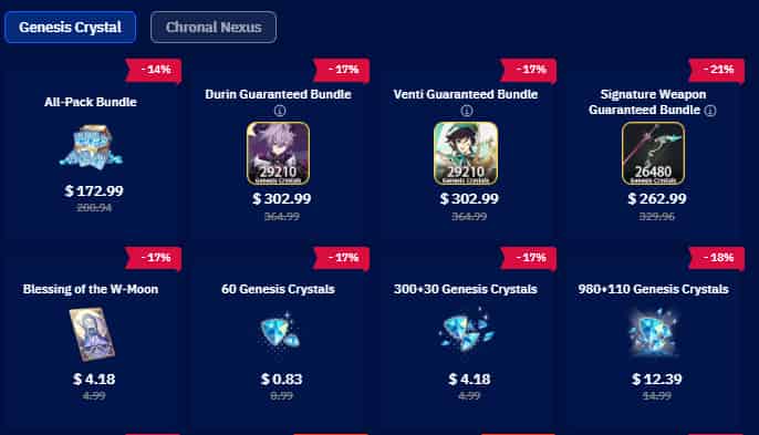 How to check Which Site Should I Use for Genshin Top Up: 4 Best Genshin Top Up Centers ID