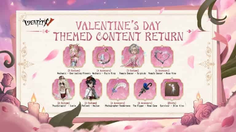 How to check Identity V Christmas Reveal Show Livestream ID