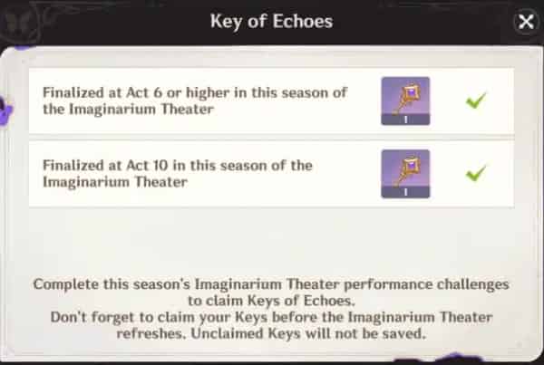 How to check Genshin Impact 6.2 Imaginarium Theater Guide ID