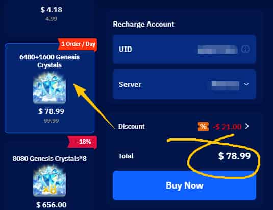 How to check How to Gift Genesis Crystals to a Friend in Genshin Impact: A Complete Guide ID