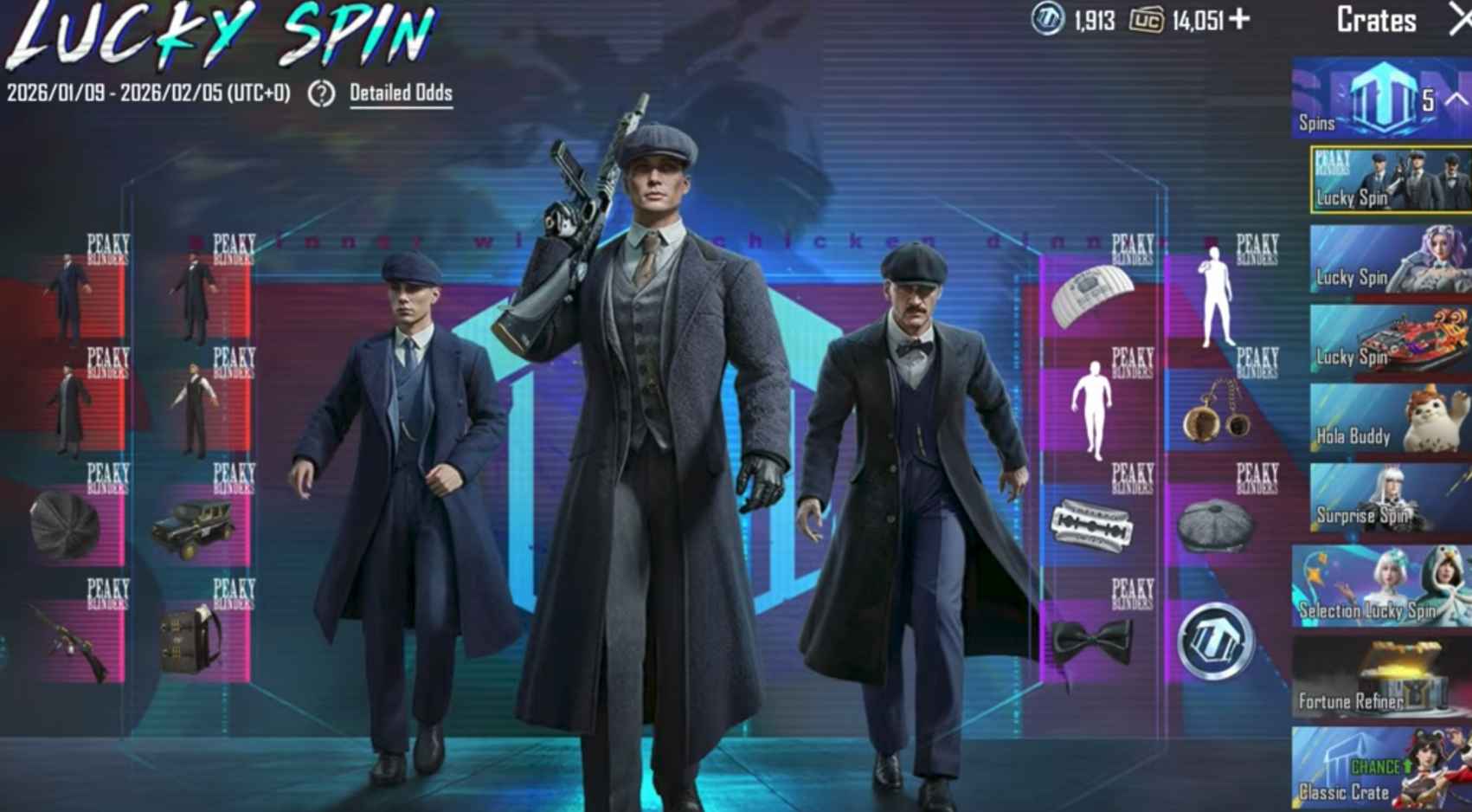 How to check PUBG MOBILE x Peaky Blinders Collaboration ID