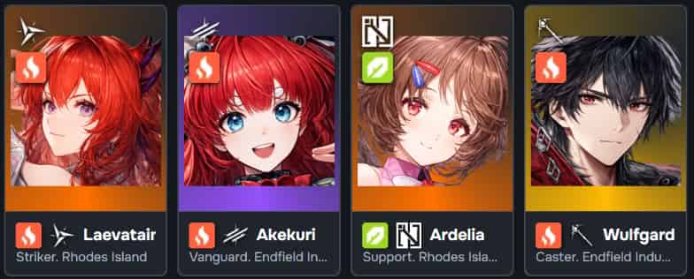 How to check Arknights Endfield Laevatain Build: Weapon, Materials, Gear & Team Comps ID