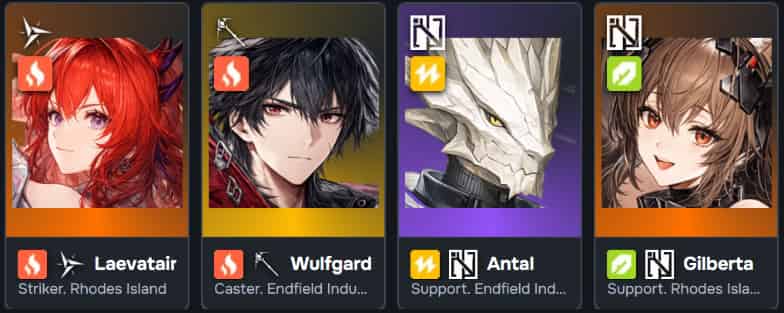 How to check Arknights Endfield Laevatain Build: Weapon, Materials, Gear & Team Comps ID