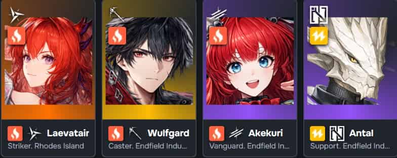 How to check Arknights Endfield Laevatain Build: Weapon, Materials, Gear & Team Comps ID