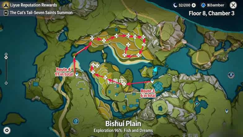 How to check Genshin Impact Glaze Lily Farming Guide: Best Routes for Zi Bai Ascension ID