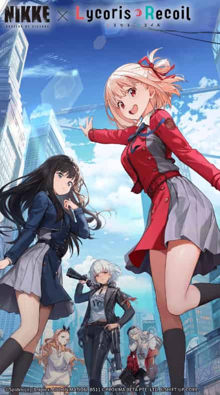 How to check NIKKE Lycoris Recoil Collab Guide – Chisato, Takina, Kurumi Banners, Costumes, Events, Rewards & Release Date ID