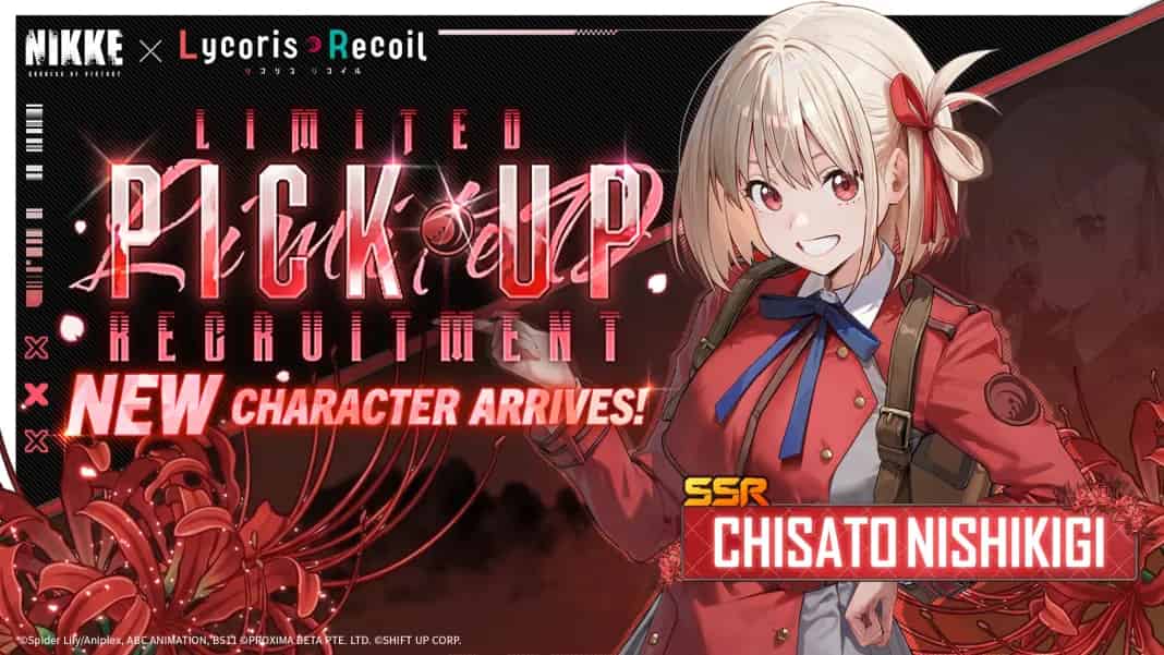 How to check NIKKE Lycoris Recoil Collab Guide – Chisato, Takina, Kurumi Banners, Costumes, Events, Rewards & Release Date ID