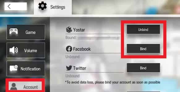 How to bind your official email or Facebook account(2) How to bind your official email or Facebook account(2)