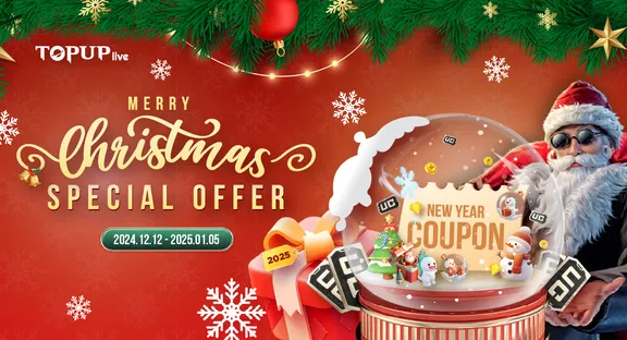 TOPUPlive Christmas Campaign: Unwrap 25 Days of Amazing Deals!