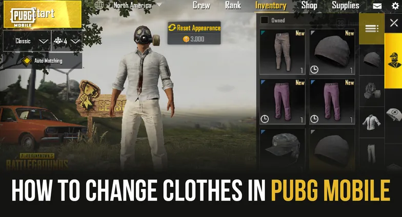 So wechseln Sie die Kleidung in PUBG Mobile: Eine Schritt-für-Schritt-Anleitung