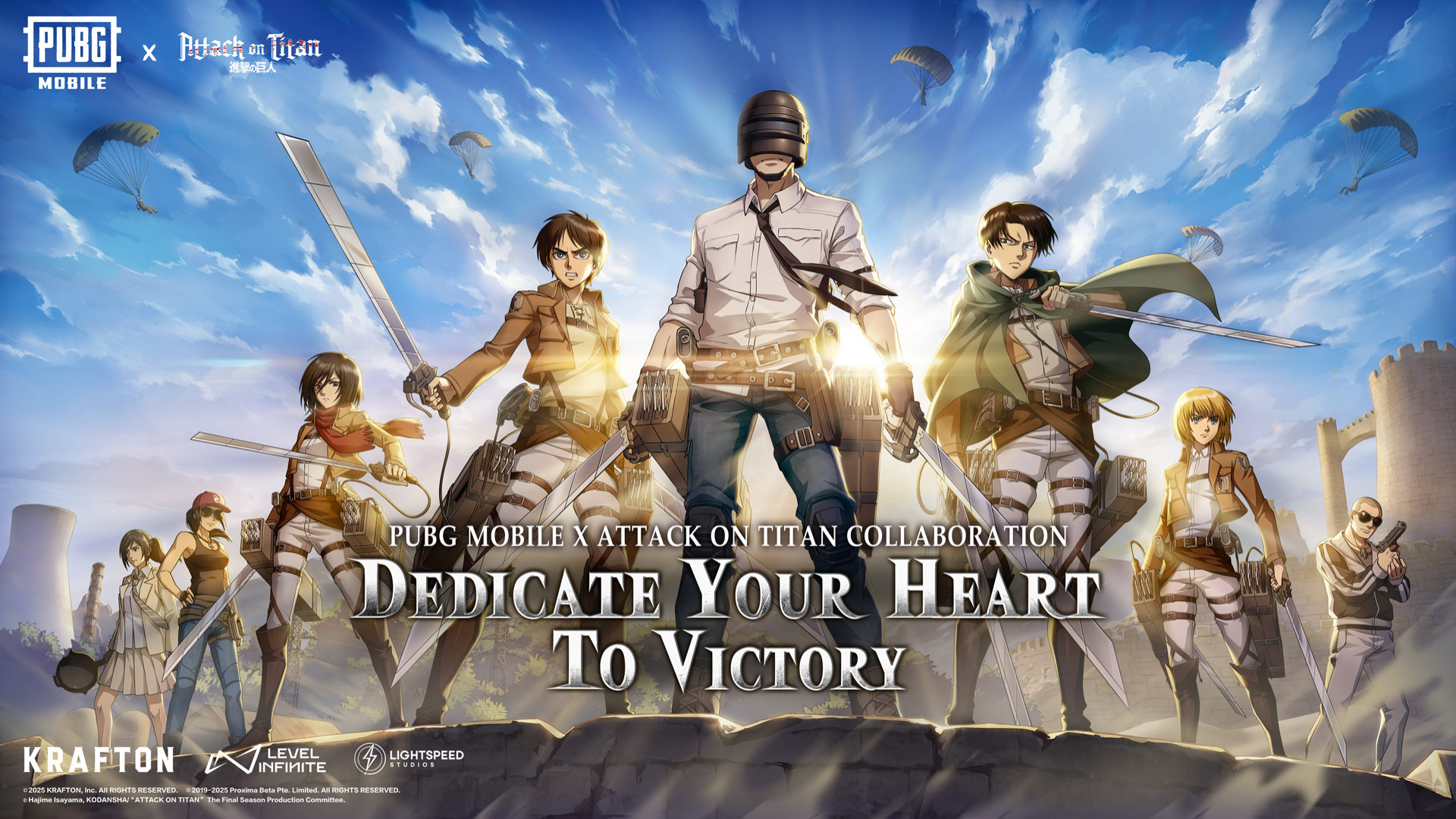 PUBG Mobile × Attack on Titan: Steampunk Frontier Mode nå live!