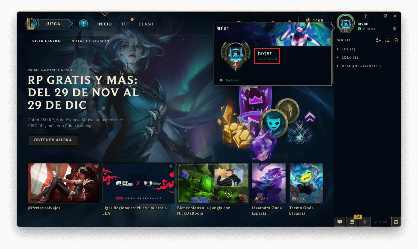 How to check League of Legend (LOL) ID
