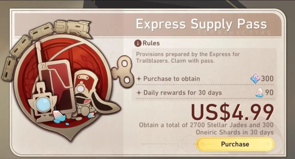 Honkai Star Rail Express Supply Pass：终极指南