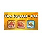 Fire Crystal & Shard & Pet Weekly Card