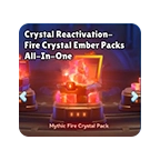 Crystal Reactivation - Fire Crystal Ember Packs All-In-One