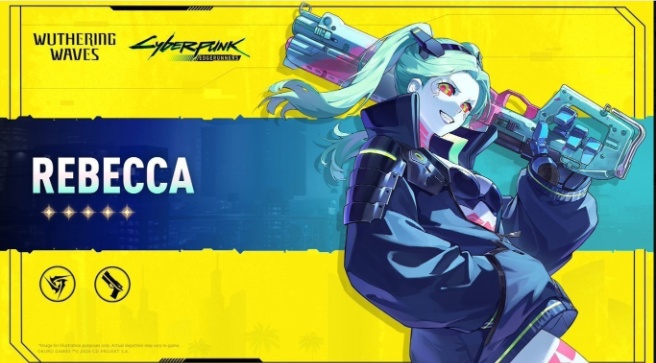 Wuwa x Cyberpunk Collab Rebecca Build Guide: Kit, Materials, Weapon, Echo & Team