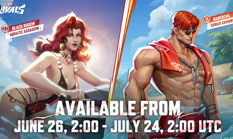 Marvel Rivals New Legendary Skins Guide: Black Widow Aquatic